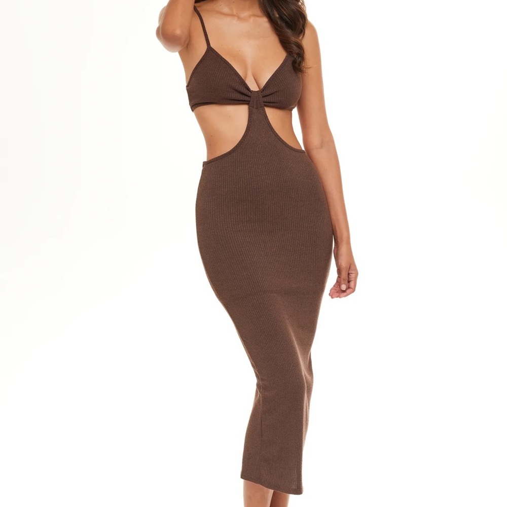 Ally Midi cutout dress